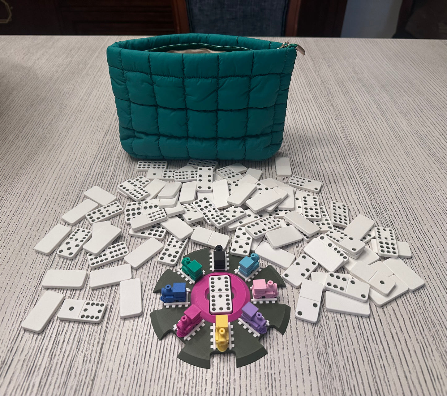 The Southern Line™ — Mexican Train Domino Travel Set