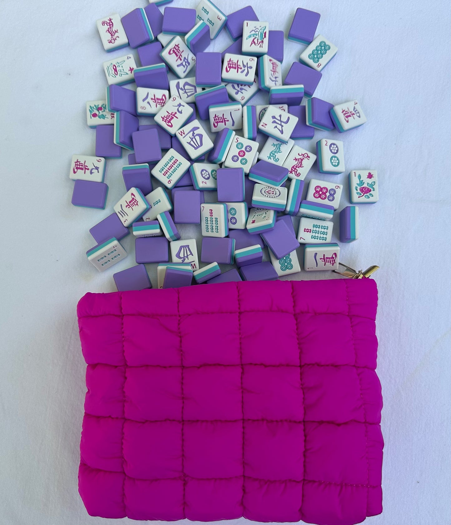 Three Tone Waterproof American Mahjong Set - “The Breeze“