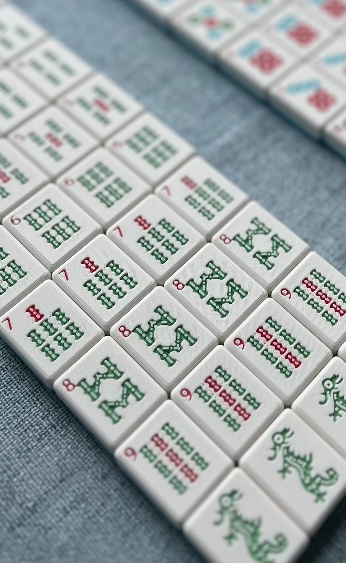 Spring Mahjong Set Waterproof American Mahjong Set - Spring Colors – Skidmark Novelties
