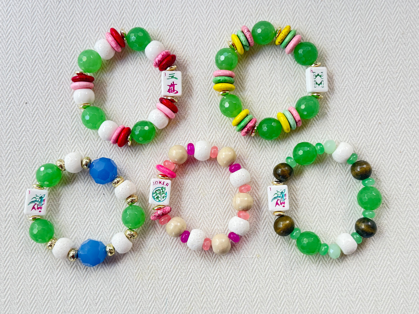 Luxury Mahjong Bracelet