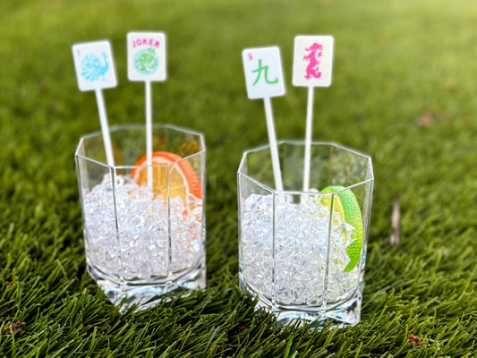 Mahjong Swizzle Sticks