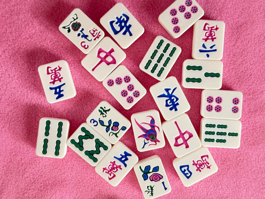 Waterproof Chinese Mahjong Set