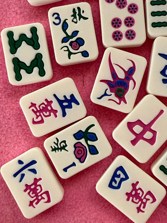 Waterproof Chinese Mahjong Set