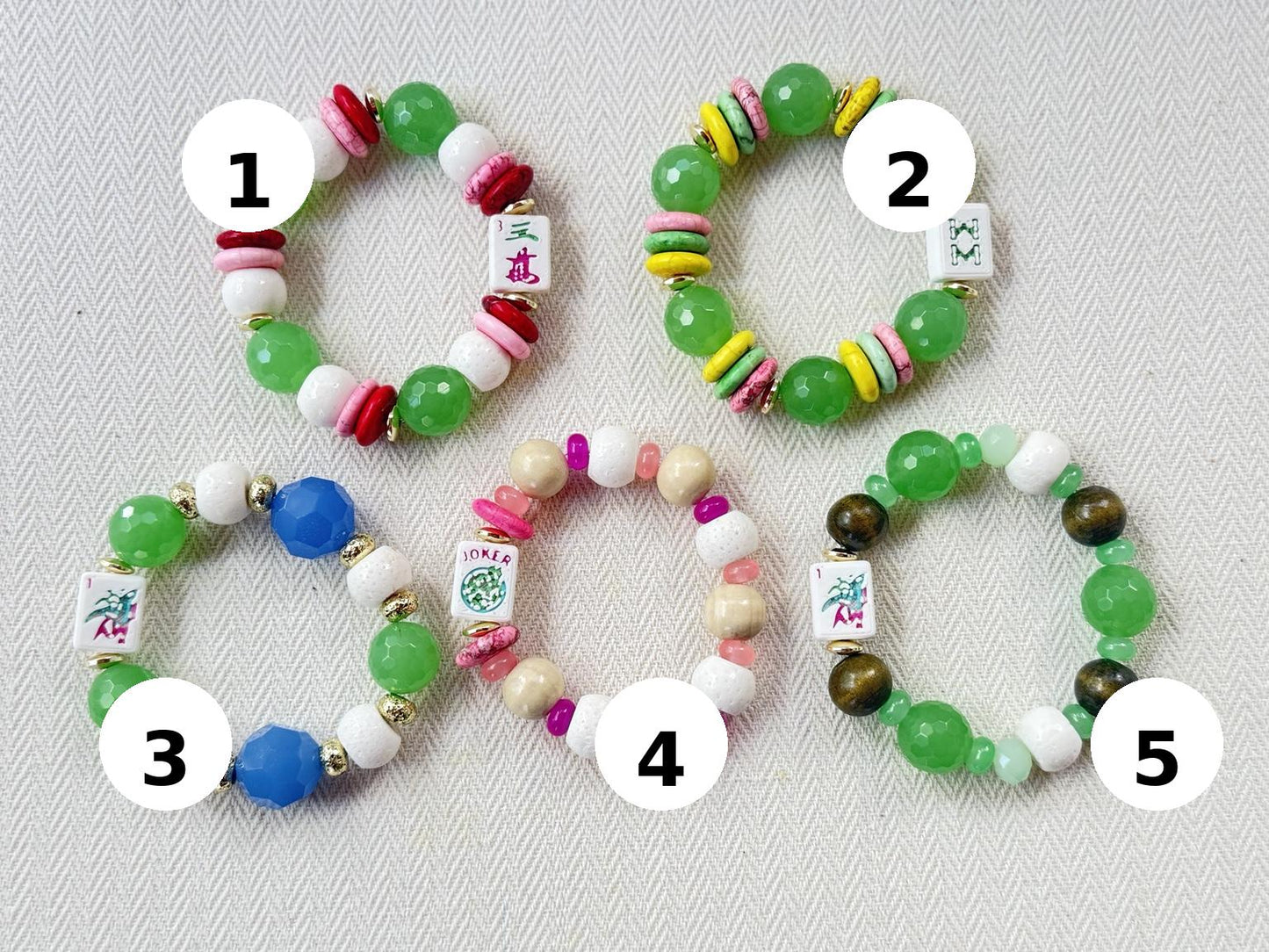 Luxury Mahjong Bracelet